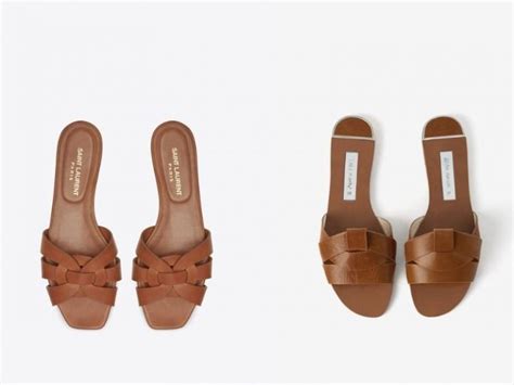 dupe for ysl slip on sandals|ysl tribute sandals dupe.